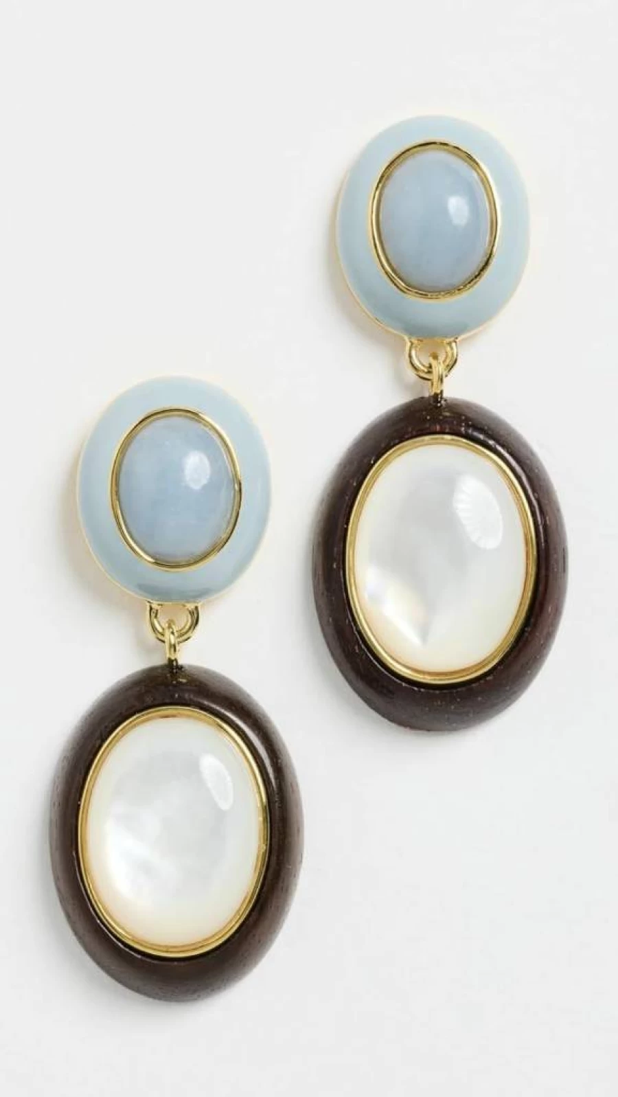 Lizzie Fortunato Pearl and Papaya Women's Earrings – Elegant Dangle Jewelry