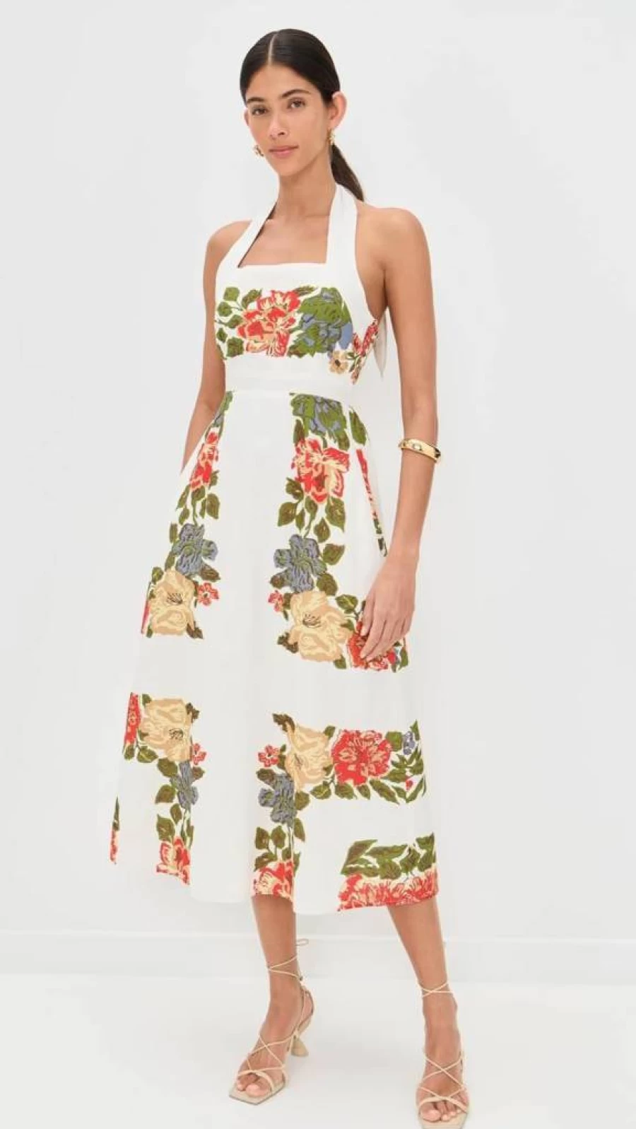 Cleobella Women's Milly Midi Dress - Boho Chic Flowy Summer Dress