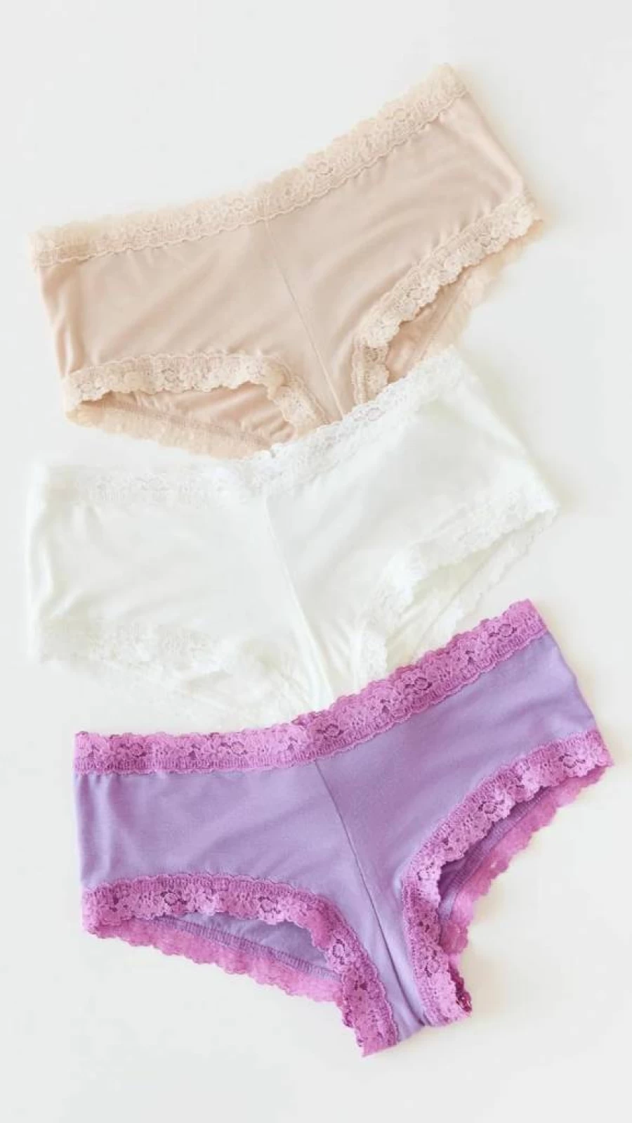 Hanky Panky Dreamease Short 3-Pack - Soft & Comfortable Women's Underwear Set