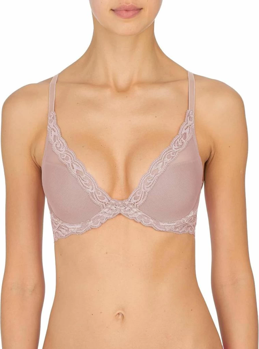 Natori Feathers Plunge Bra - Contour Support & Comfort for Women