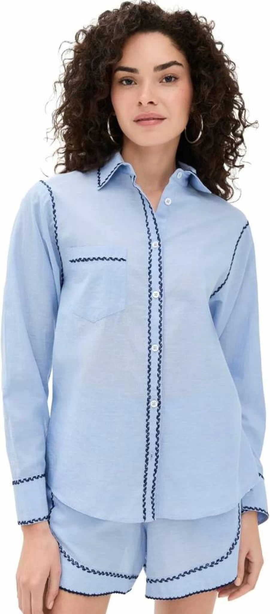 MILLE Women's Julien Top - Stylish Casual Blouse for Everyday Wear