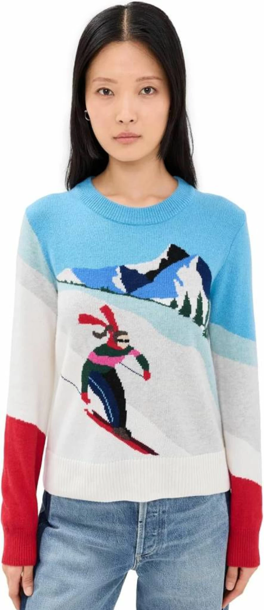 Faherty Women's Cozy Mountain Sweater - Soft Winter Knit Pullover for Women