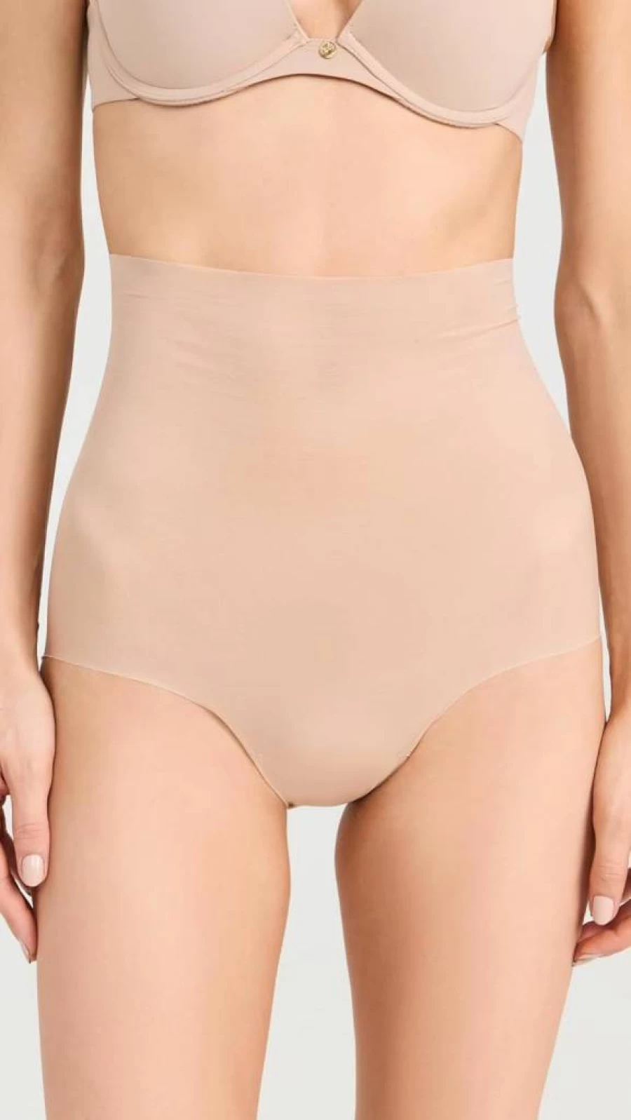 Commando Women's Featherlight Control Briefs - Soft High-Waisted Shaping Underwear for Comfort & Support