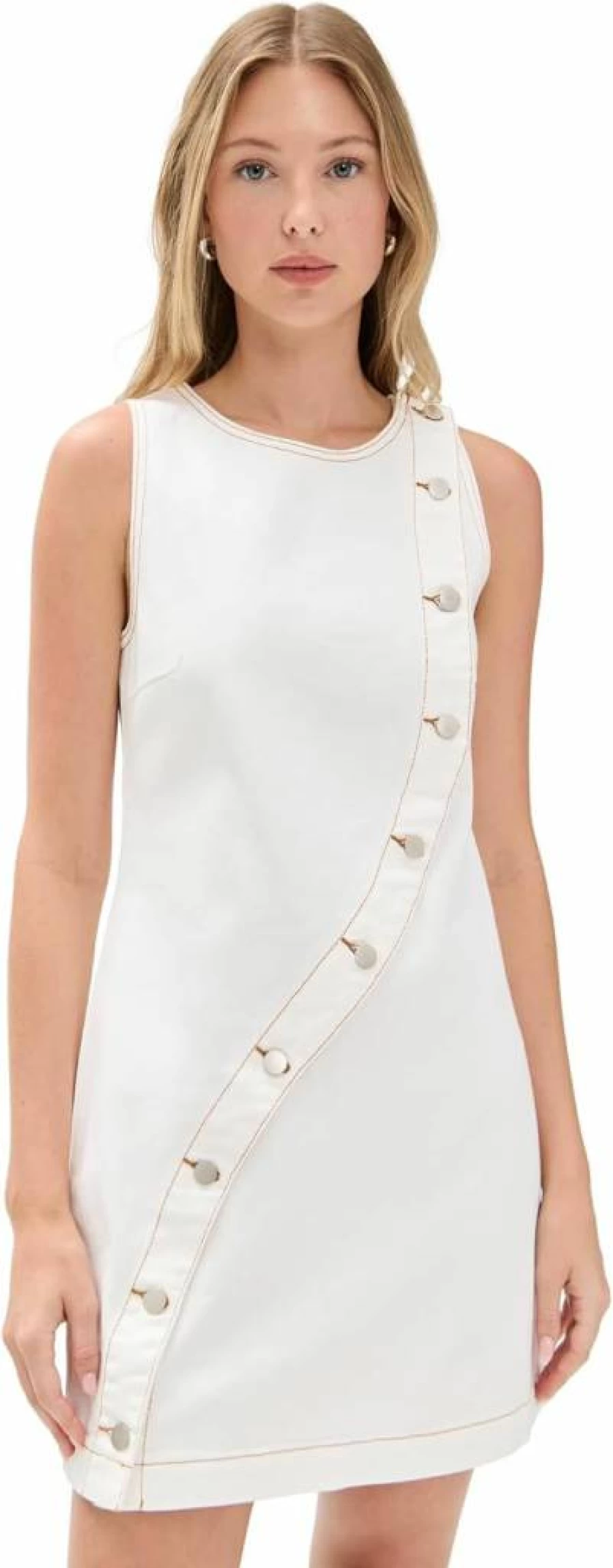 MINKPINK Women's Tabitha Wave Button Mini Dress - Floral Summer Boho Style