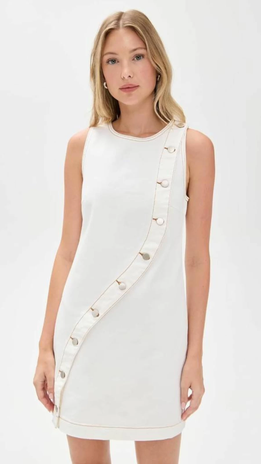 MINKPINK Women's Tabitha Wave Button Mini Dress - Floral Summer Boho Style