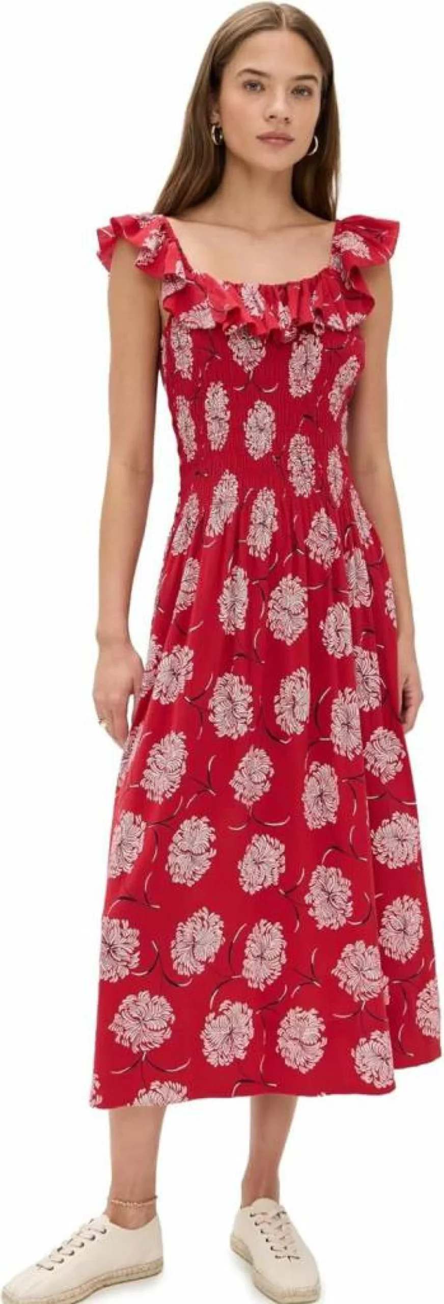 THE GREAT Women's Havana Dress - Classic Floral Summer Dress