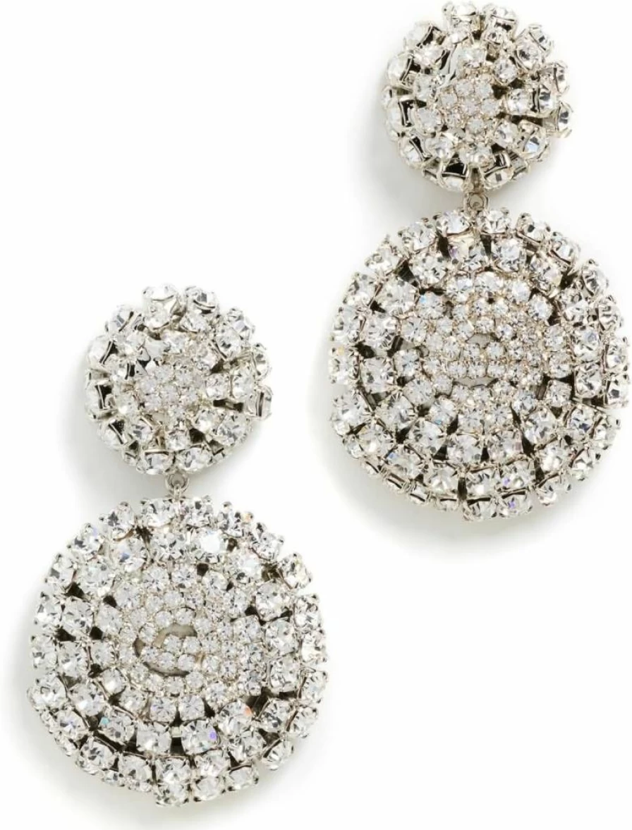 LELET NY Zoe Crystal Drop Earrings for Women - Elegant Dangling Jewelry