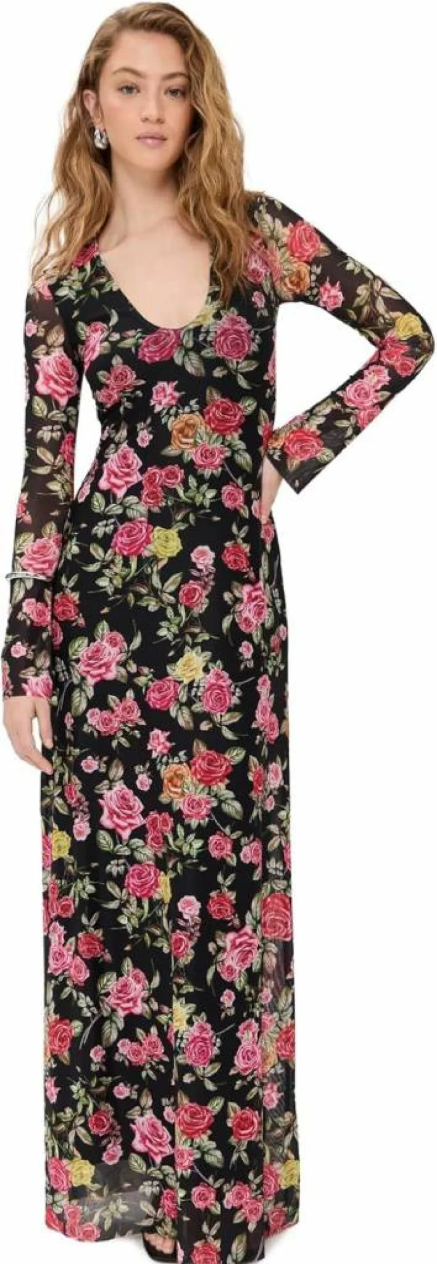 AFRM Women's Ruby Red Dress - Elegant Sleeveless Midi Dress for Special Occasions