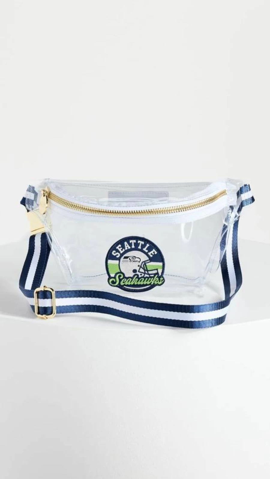 Stoney Clover Lane Seattle Seahawks Clear Waist Bag for Women - Stylish NFL Fanny Pack