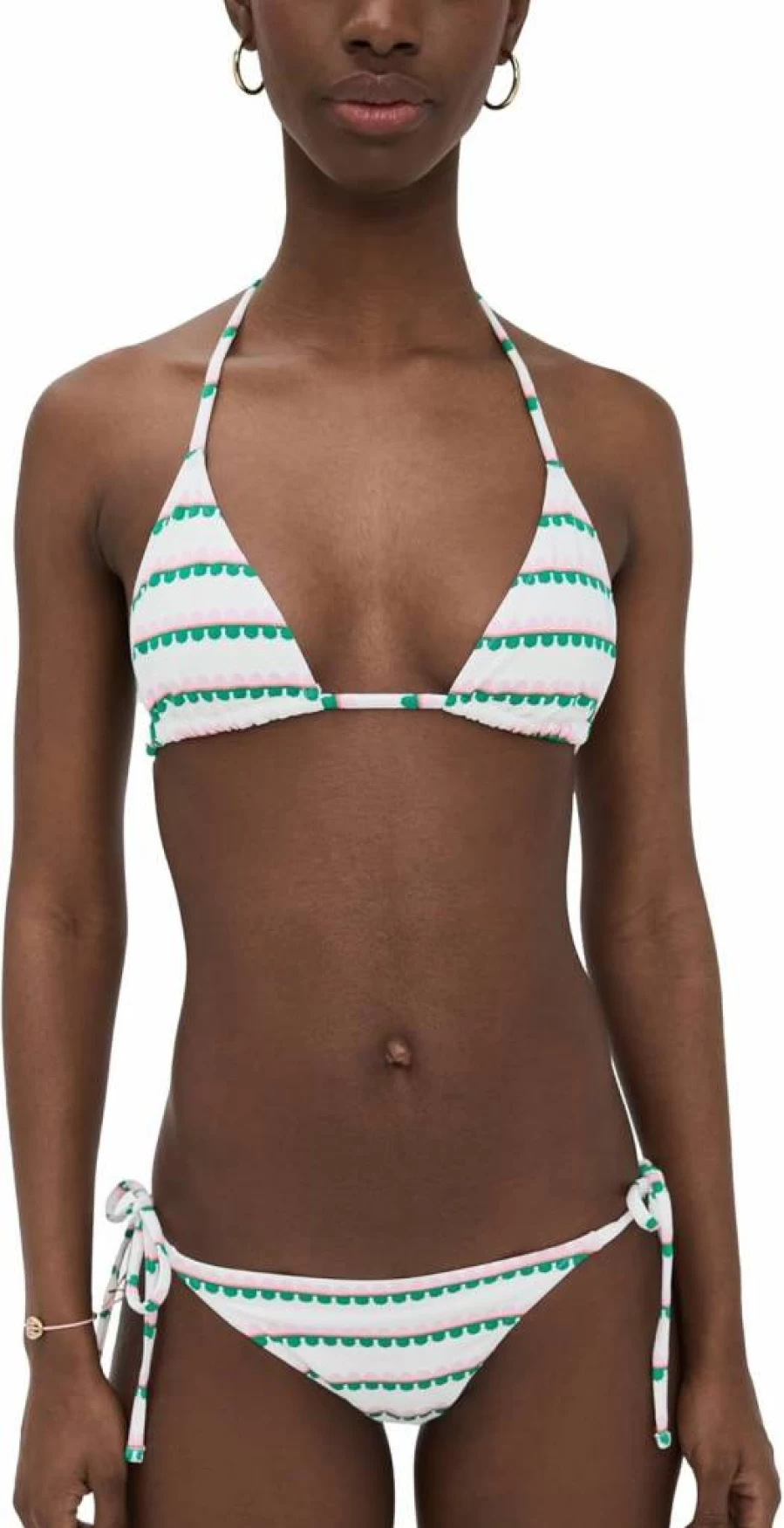 lemlem Women's Malia Triangle Bikini Top - Stylish Swimwear for Women