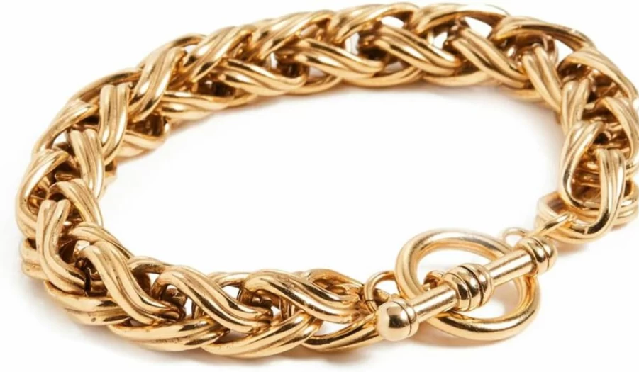 Brinker & Eliza Women's Twist Bracelet - Elegant Sterling Silver Fashion Jewelry for Women