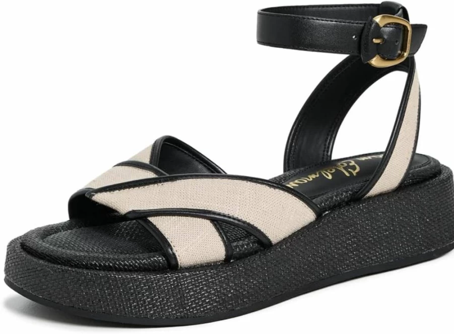 Sam Edelman Women's Nylie Sandal | Comfortable Stylish Slide Sandals for Women