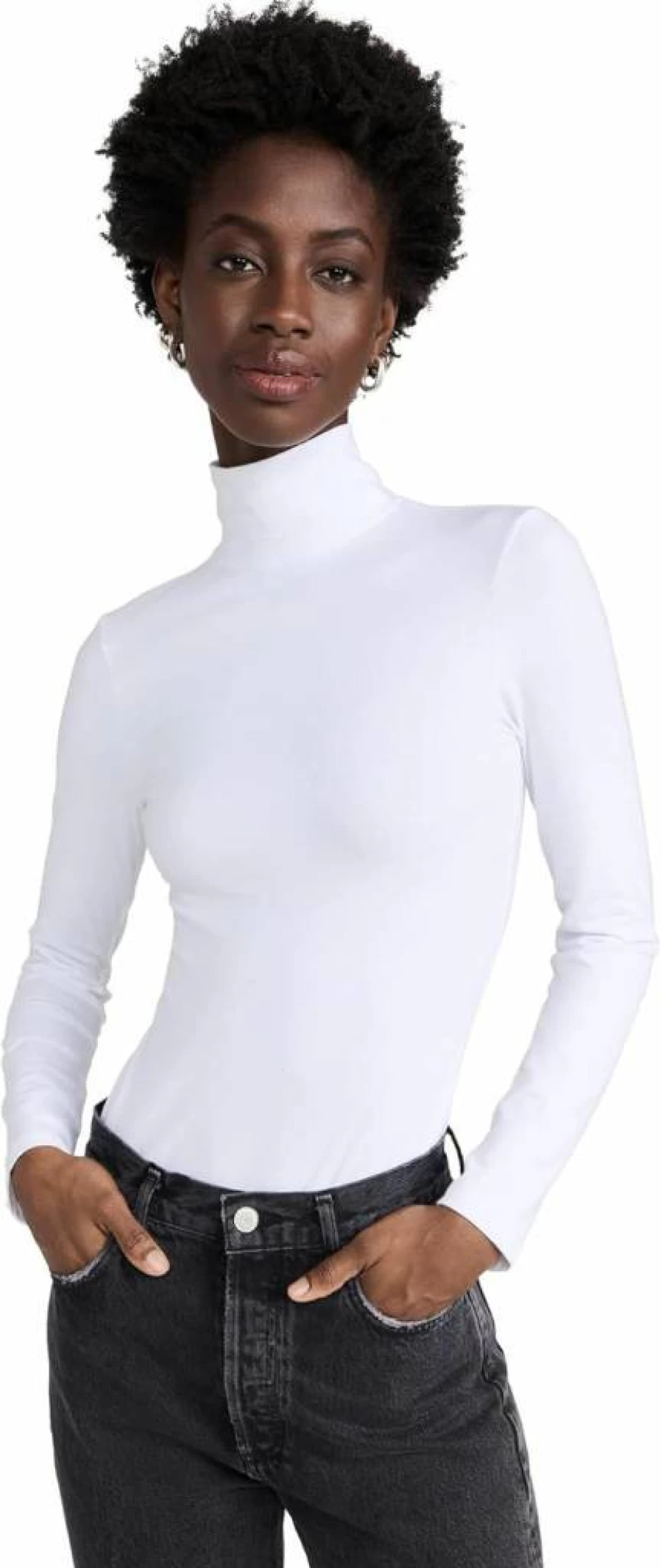 Ambitionist Women's Turtleneck Thong Bodysuit - Stylish Power Player Outfit