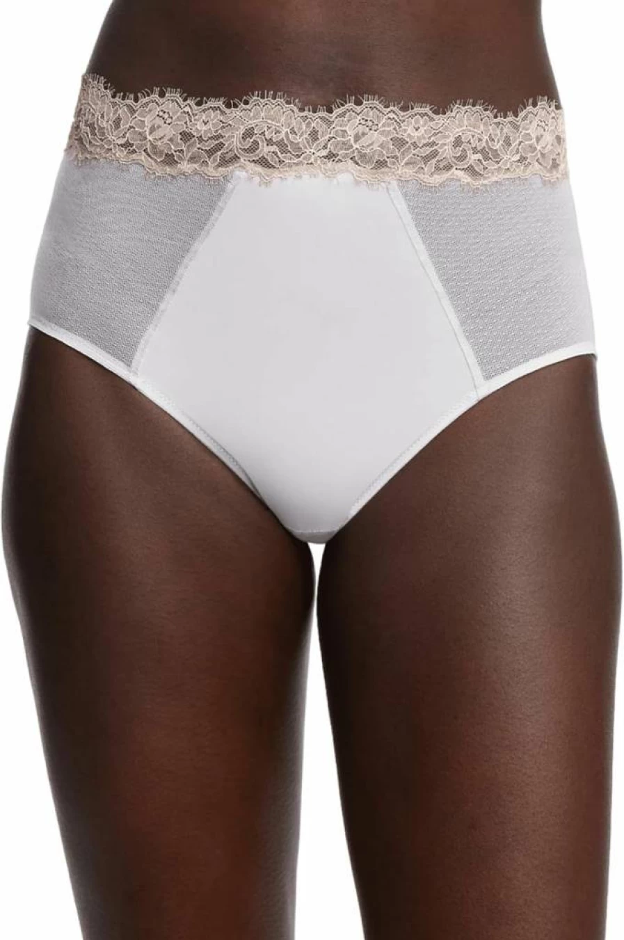 Skarlett Blue Women's Entice Lace High Waisted Brief - Sexy Lingerie Panties 378240
