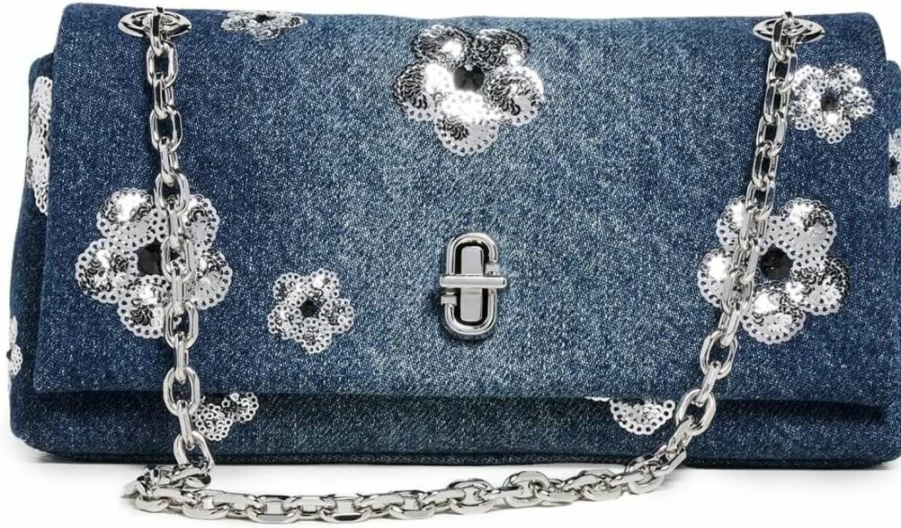 Marc Jacobs The Dual Chain Women's Wallet - Stylish Crossbody Bag with Dual Chains for Women