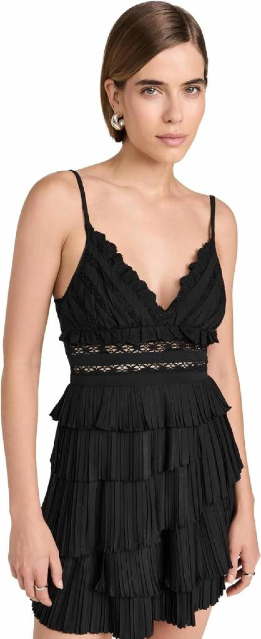 Sea Women's Antonina Tiered Cotton Dress - Solid Color Summer Maxi Dress