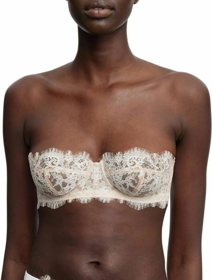 Skarlett Blue Women's Entice Strapless Multi-Way Push-Up Underwire Bra 329143 | Convertible T-Shirt Bra | Comfortable Lace Demi Cup