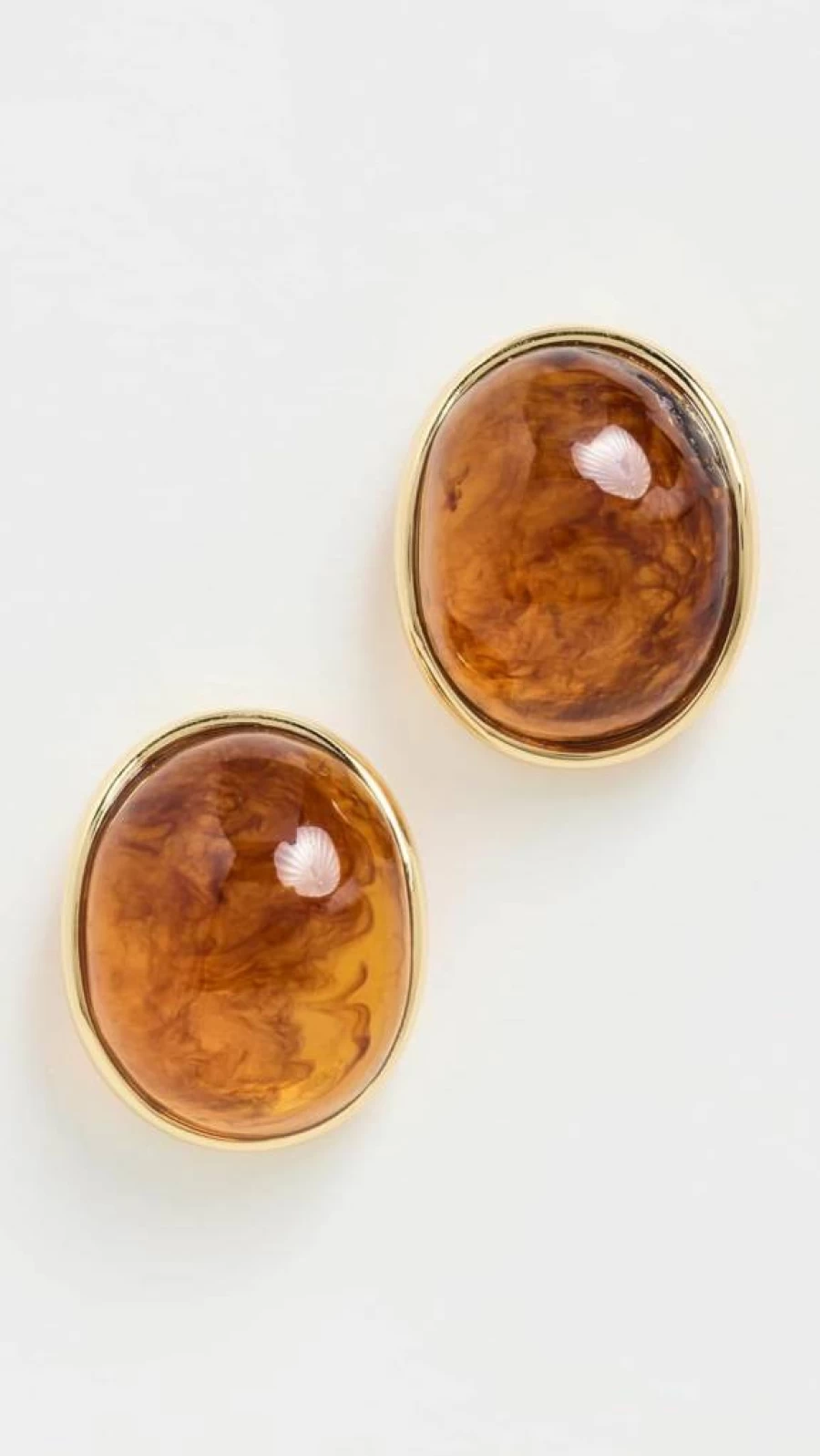 SHASHI Women's Aisling Stud Earrings – Sterling Silver Rhinestone Accents