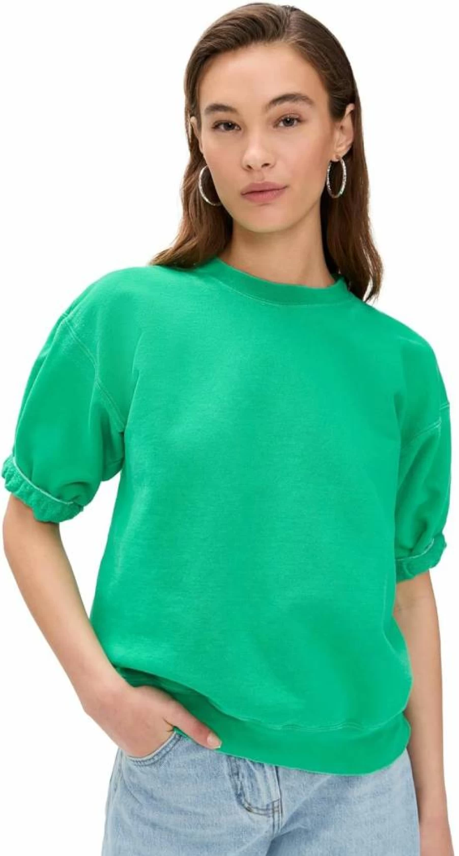 Rachel Comey Women's Stanza Pullover Sweatshirt - Casual Comfort Fit Crewneck Top