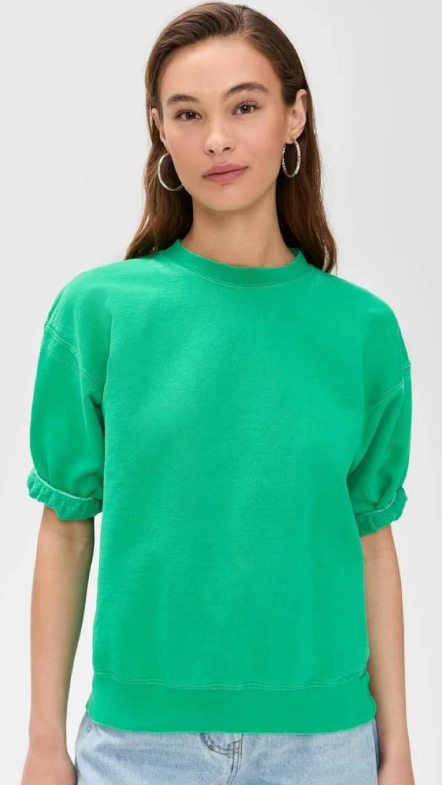 Rachel Comey Women's Stanza Pullover Sweatshirt - Casual Comfort Fit Crewneck Top
