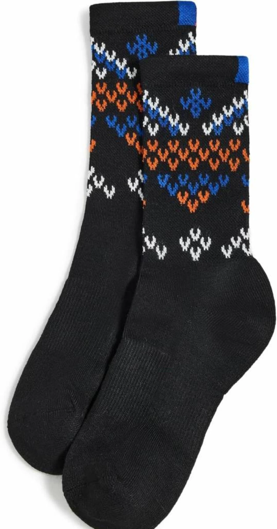 KULE Women's Fair Isle Knit Socks - Cozy Nordic Patterned Winter Socks for Women