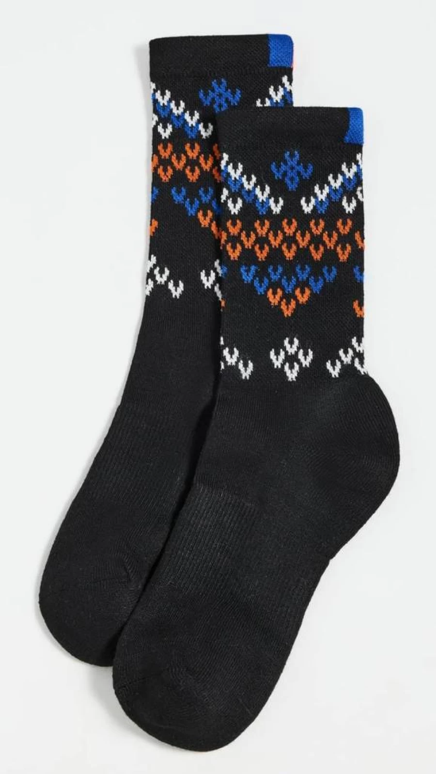 KULE Women's Fair Isle Knit Socks - Cozy Nordic Patterned Winter Socks for Women