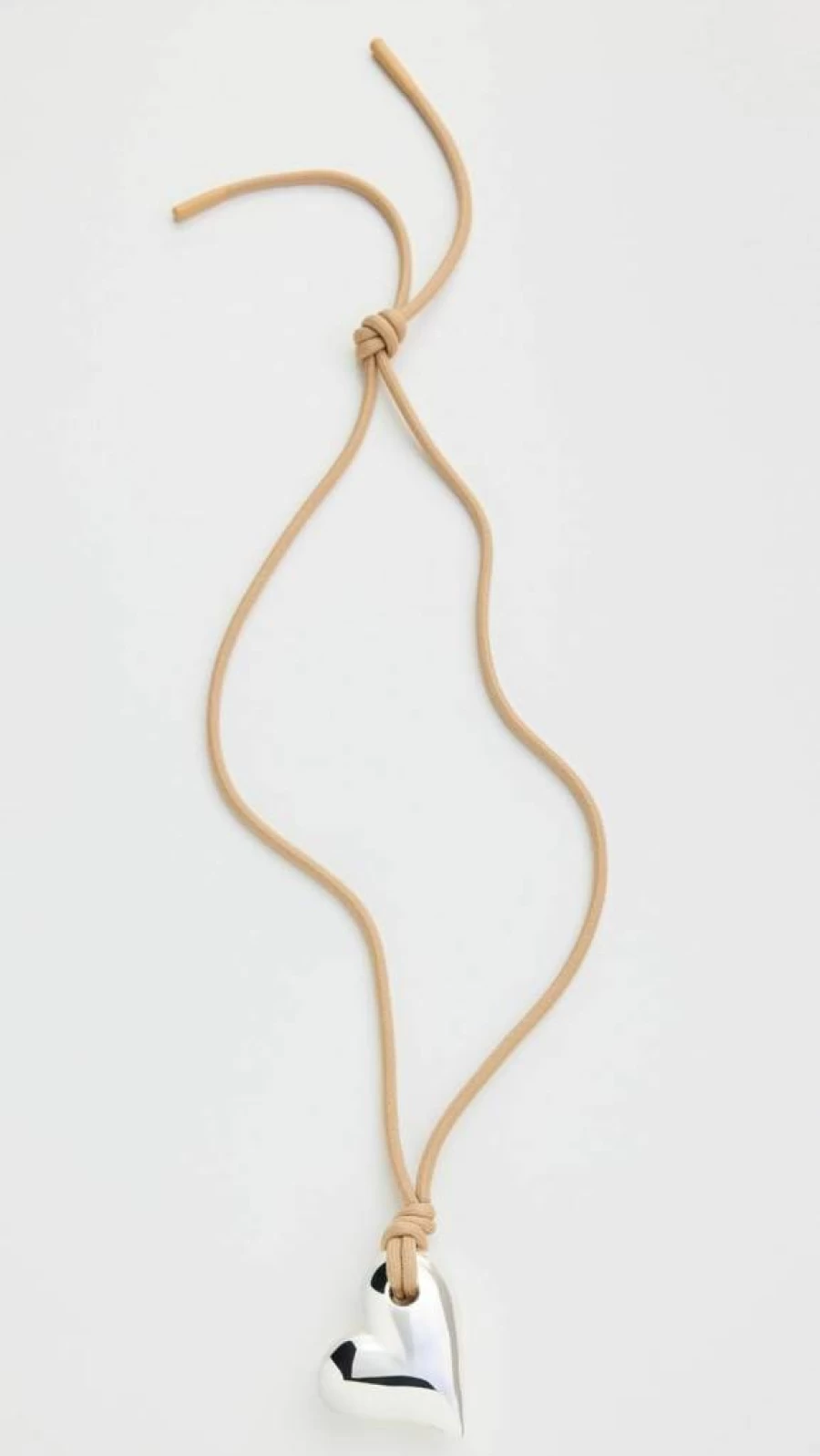 JENNY BIRD Art Heart On A String Necklace for Women - Elegant Dainty Pendant