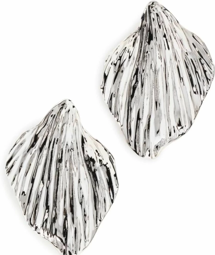 LELET NY Maya Petal Statement Earrings for Women - Bold Fashion Jewelry