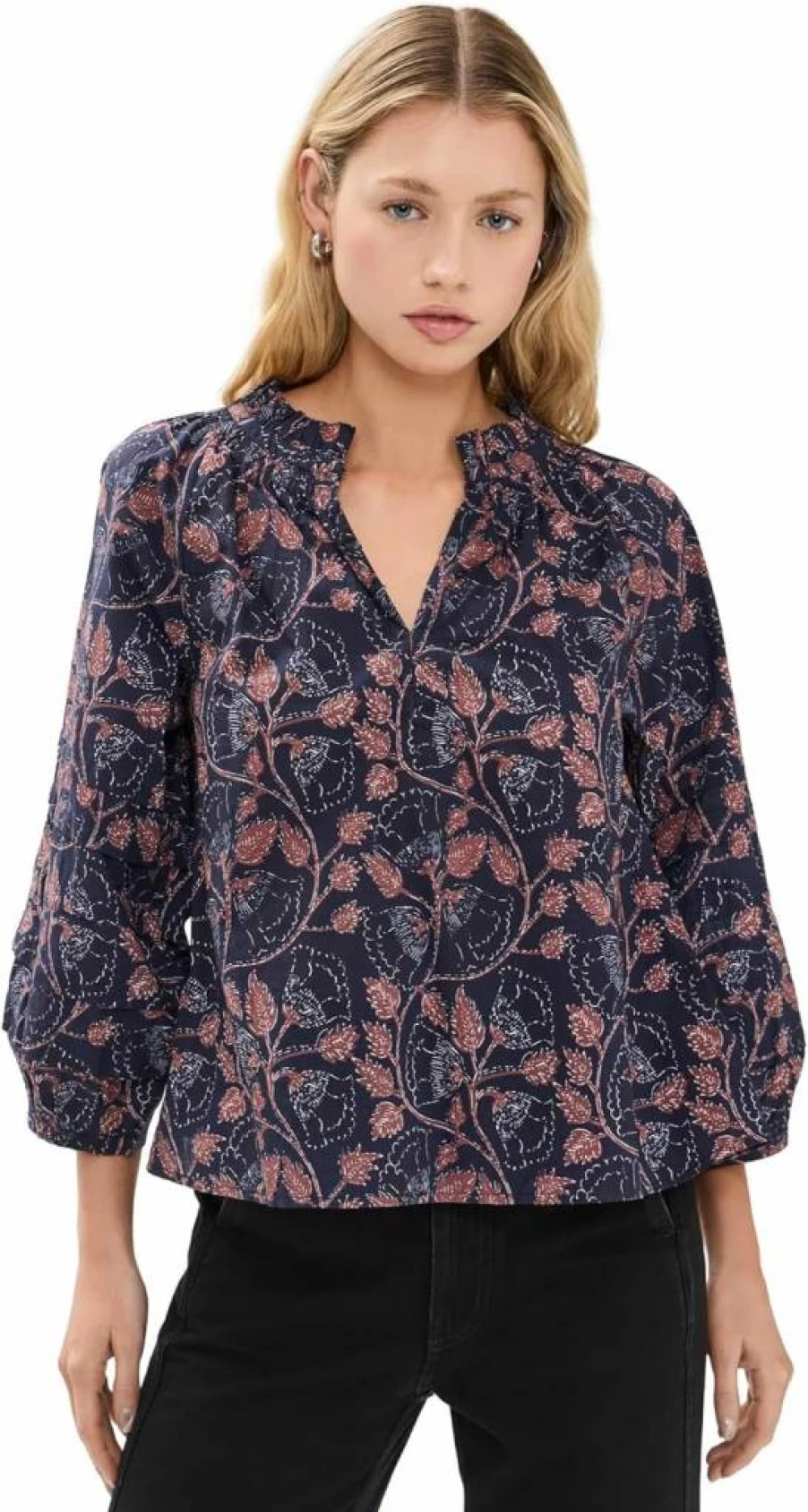 Apiece Apart Women's Trinidad Top - Stylish Casual Blouse for Women