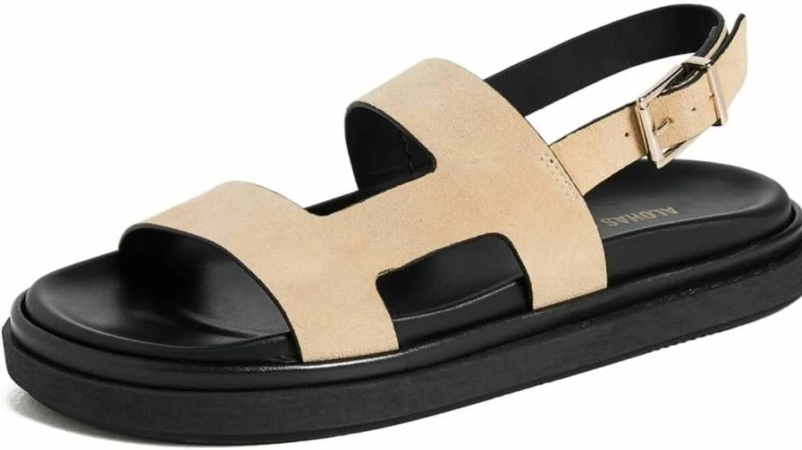 ALOHAS Women's Lorelei Suede Sandals – Stylish Comfort for Everyday Wear