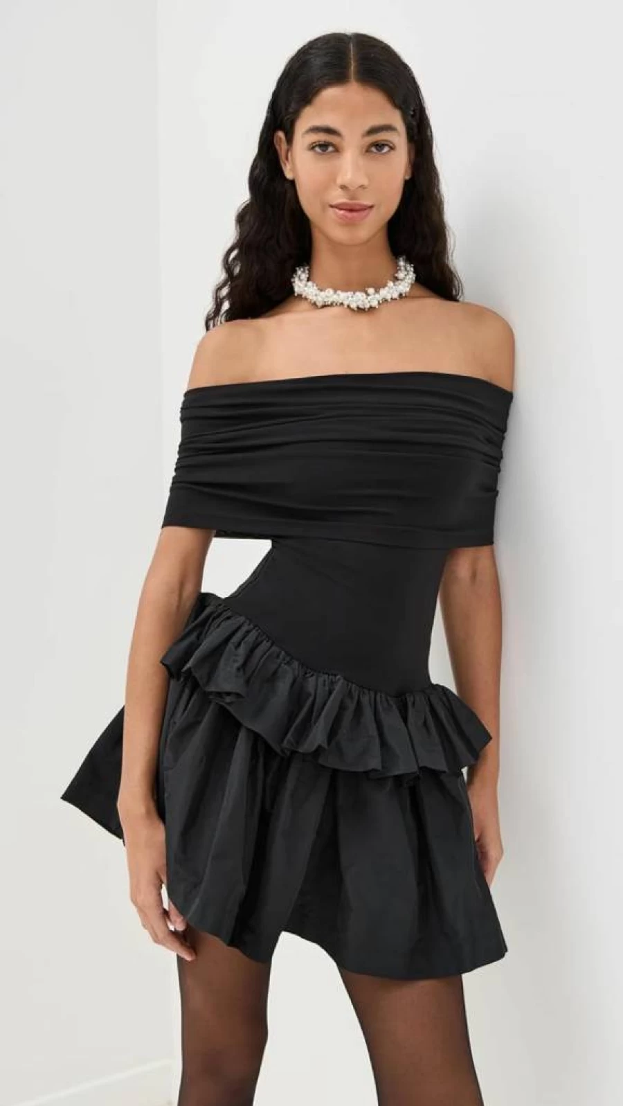 Anna October Women's Lourdes Mini Dress - Elegant Short Dress for Women