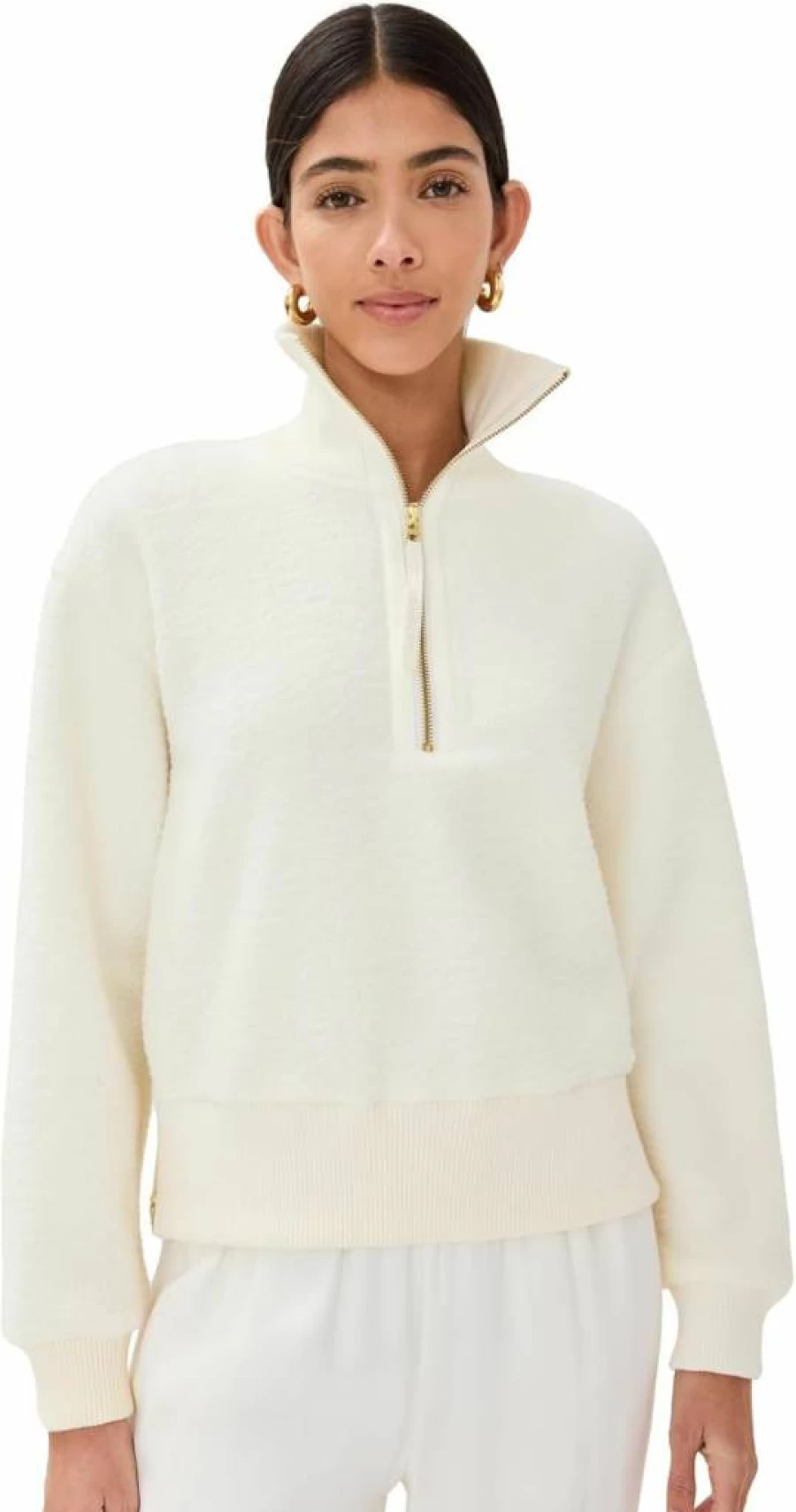 Varley Women's Roselle Half-Zip Fleece Jacket - Soft & Stylish Pullover for Women