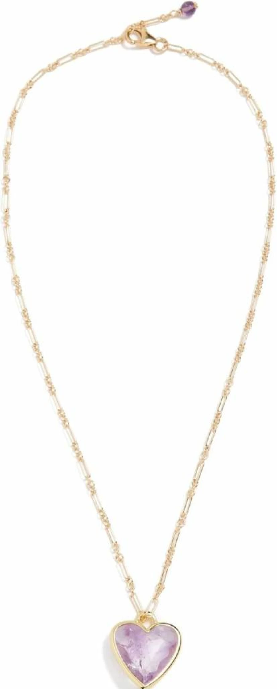 Brinker + Eliza Women's Lovey Heart Pendant Necklace - Elegant Gold or Silver Romantic Jewelry Gift
