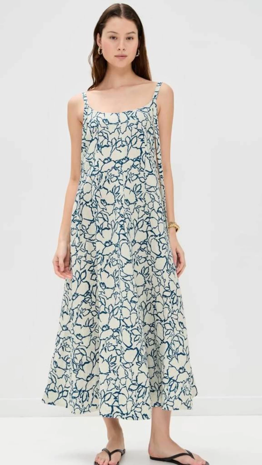 Apiece Apart Women's Viviana Maxi Dress - Flowy Tank Summer Dress