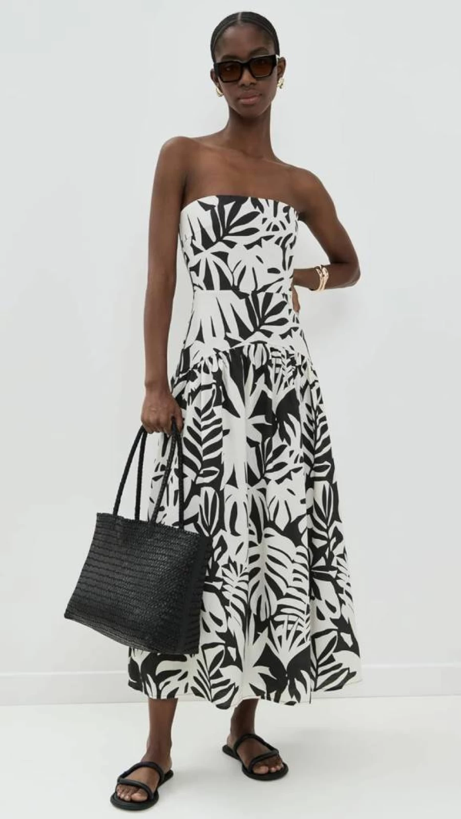 Seven Wonders Women's Addie Midi Dress - Elegant Casual Flowy Summer Dress
