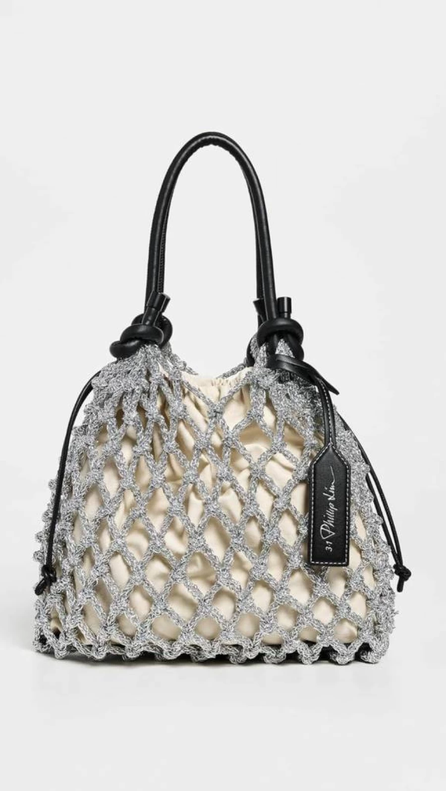 3.1 Phillip Lim Women's Macrame Mini Crossbody Bag - Bohemian Woven Handbag for Women