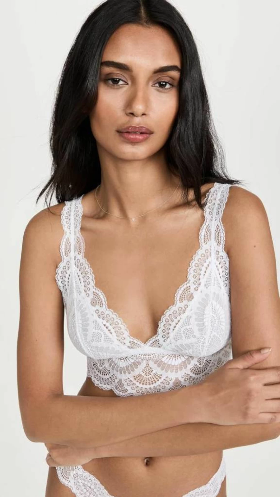 Eberjey Mariana Whispers Bralette for Women - Soft Comfortable Lace Bralette