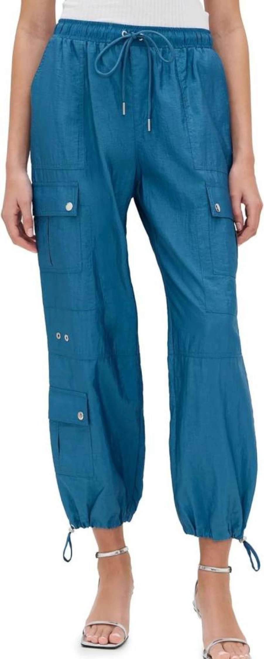 Cinq a Sept Women's Nitsan High-Waisted Parachute Pants - Stylish & Comfortable Casual Trousers