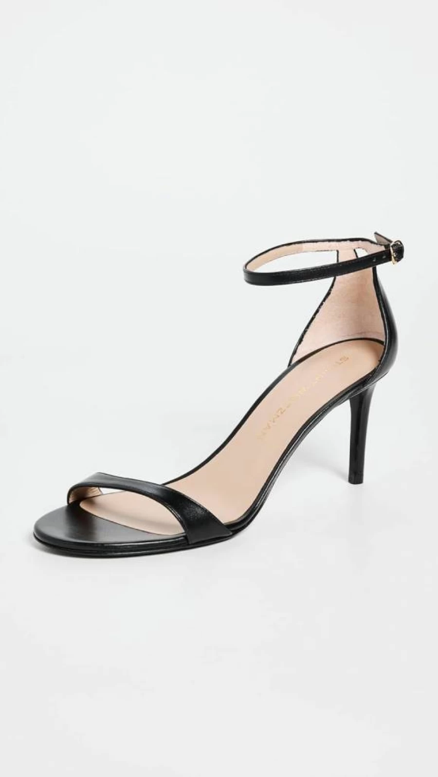 Stuart Weitzman Women's Nudist II 75mm Heel Sandals - Luxury Designer Strappy Summer Shoes