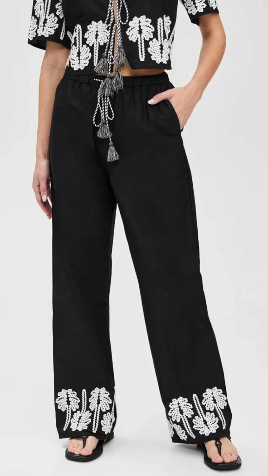Rails Women's Emmie High-Waisted Linen Pants - Comfortable & Stylish Casual Trousers