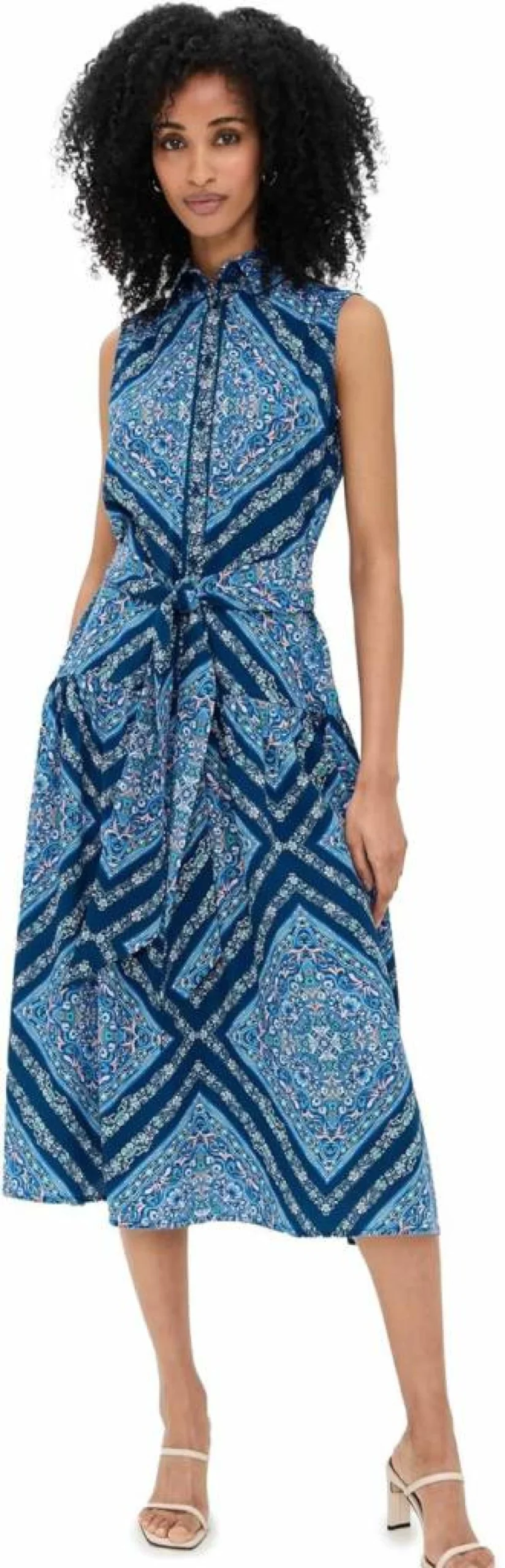 Shoshanna Women's Pauletta Floral Wrap Dress for Summer - Elegant V-Neck & A-Line Fit