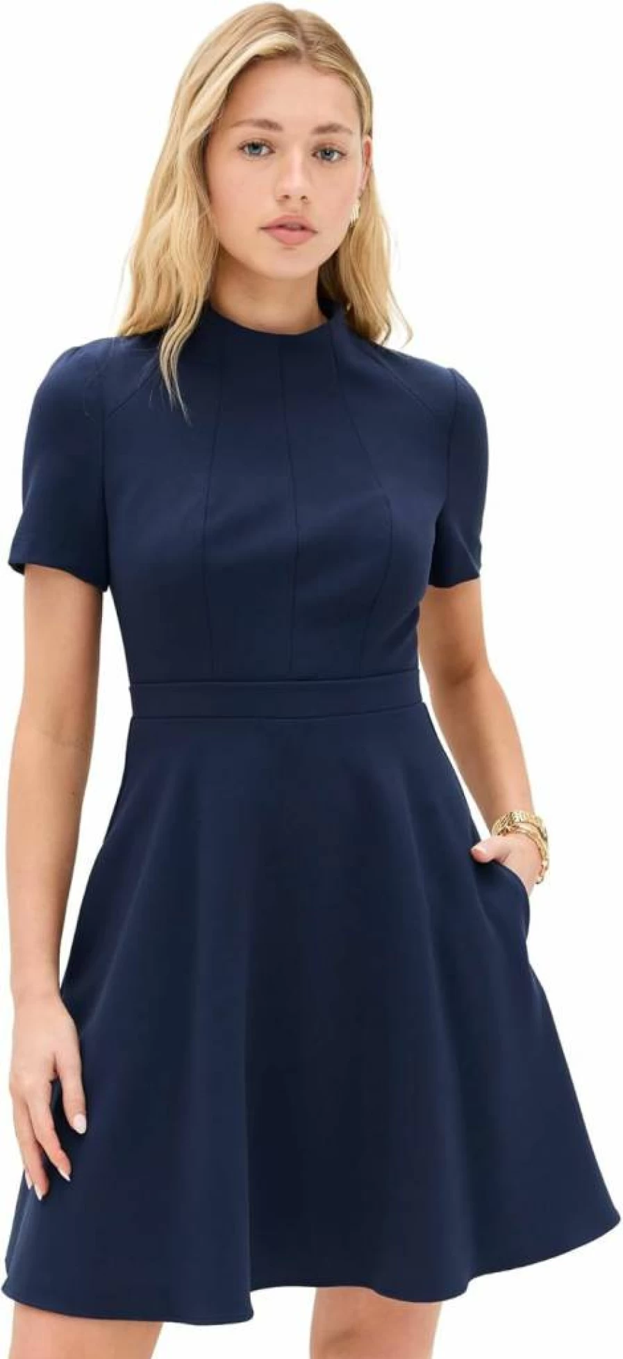 Black Halo Mayra Women's Elegant Cocktail Dress - Classic Black Party Gown