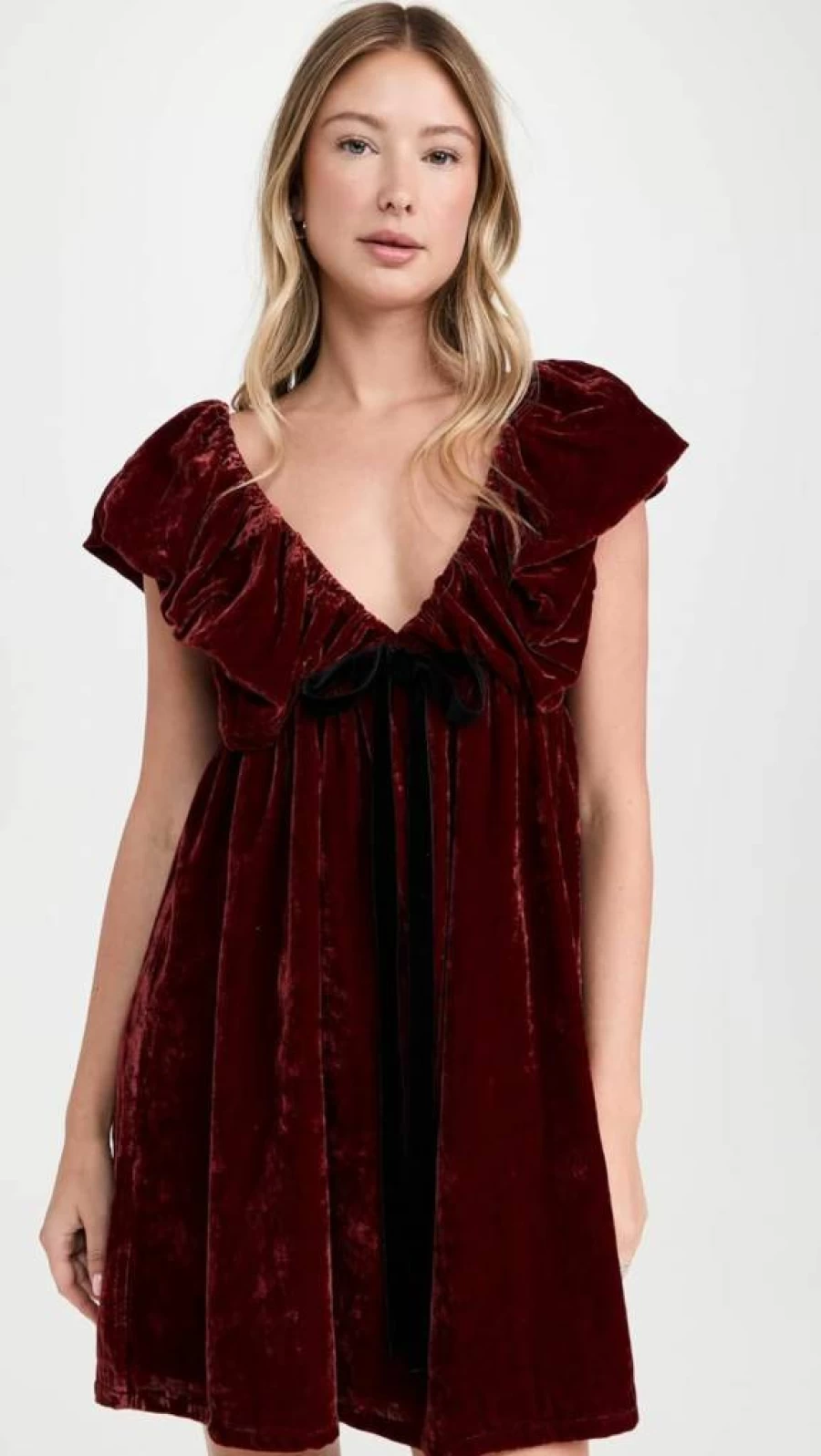 O.P.T Women's Velvet Dress - Elegant Didi Style for Special Occasions