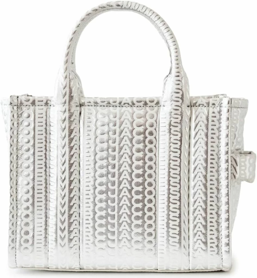 Marc Jacobs The Small Tote Bag for Women in Silver & Bright Color - One Size Handbag