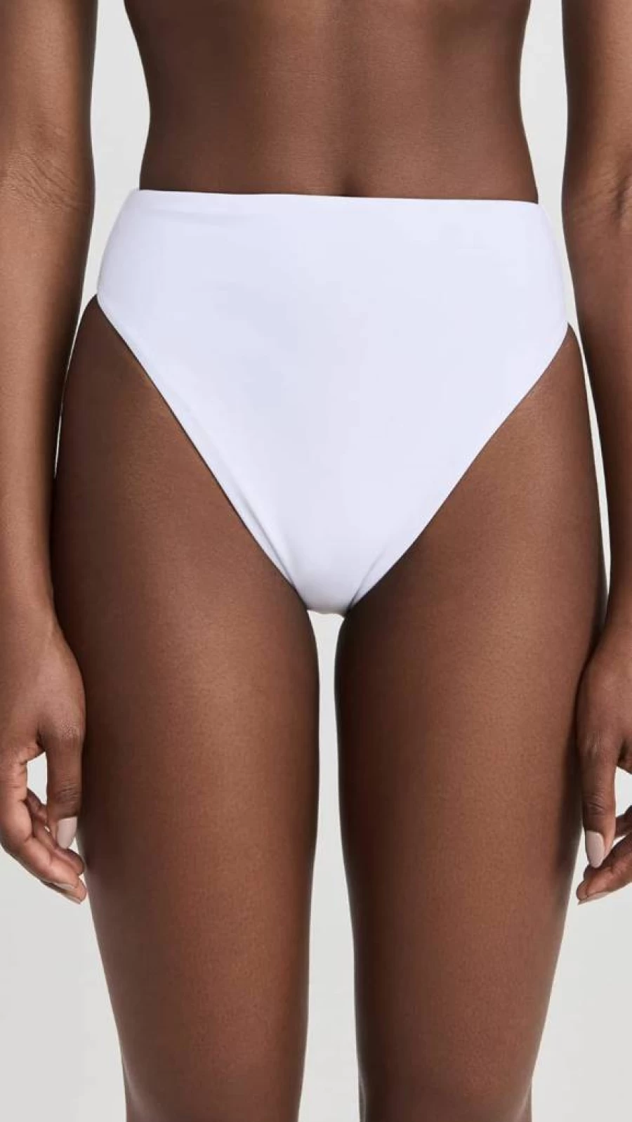 JADE Swim Women's High-Waisted Incline Bikini Bottoms - Premium Swimwear for Women