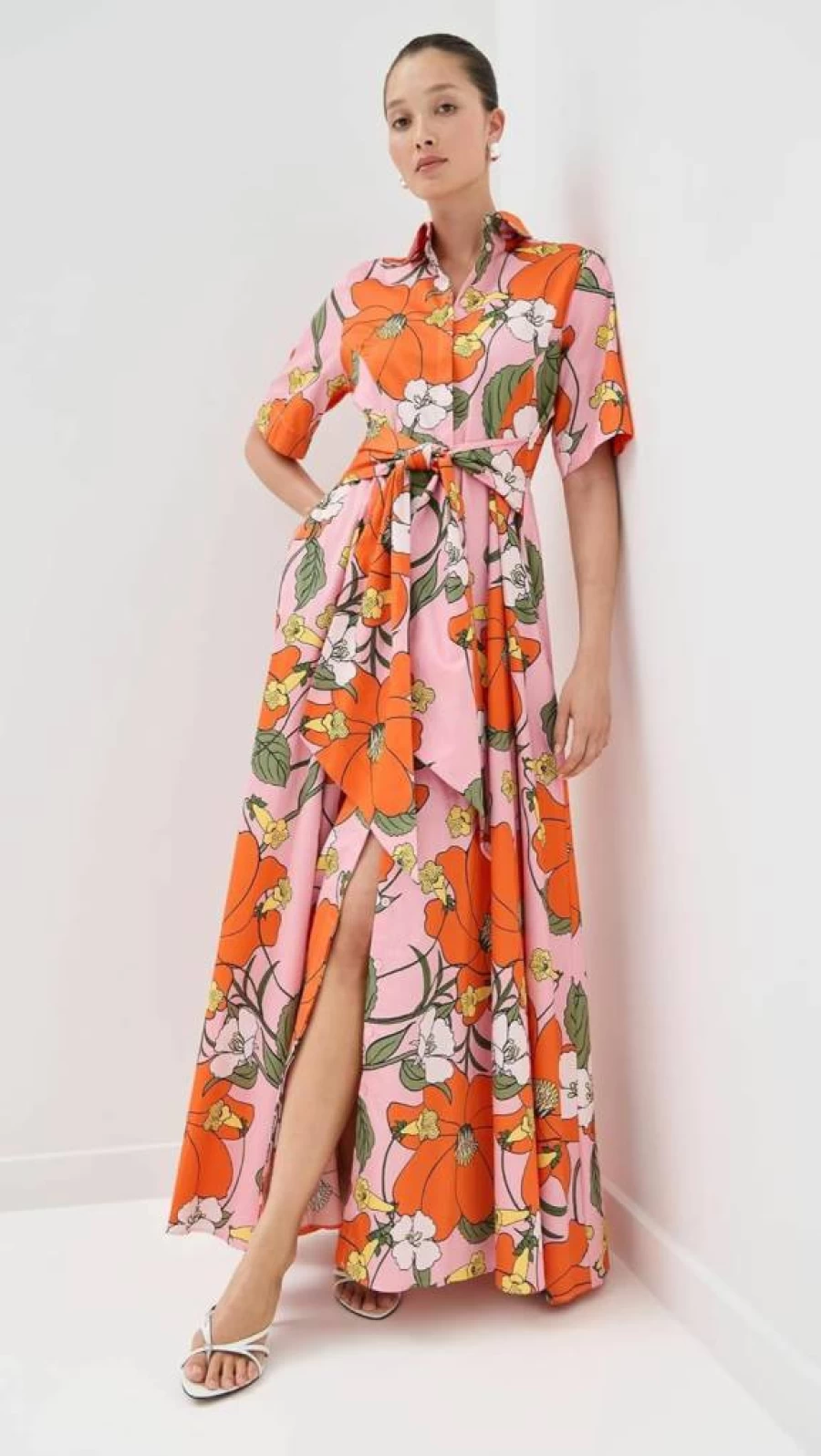 Borgo de Nor Women's Posie Floral Cotton Summer Dress - Elegant Boho Style