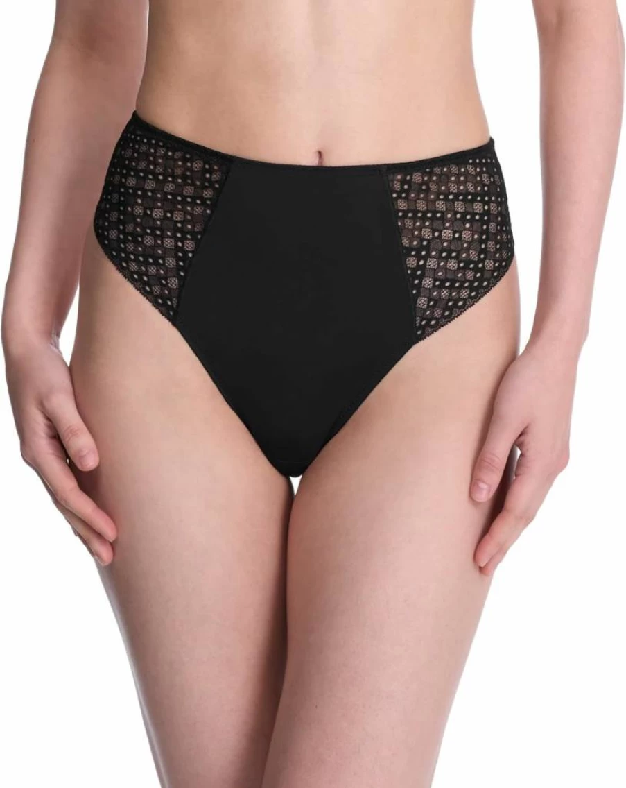 Natori Women's Harmony High Rise Thong 771347 - Comfortable Seamless Underwear for Everyday Wear