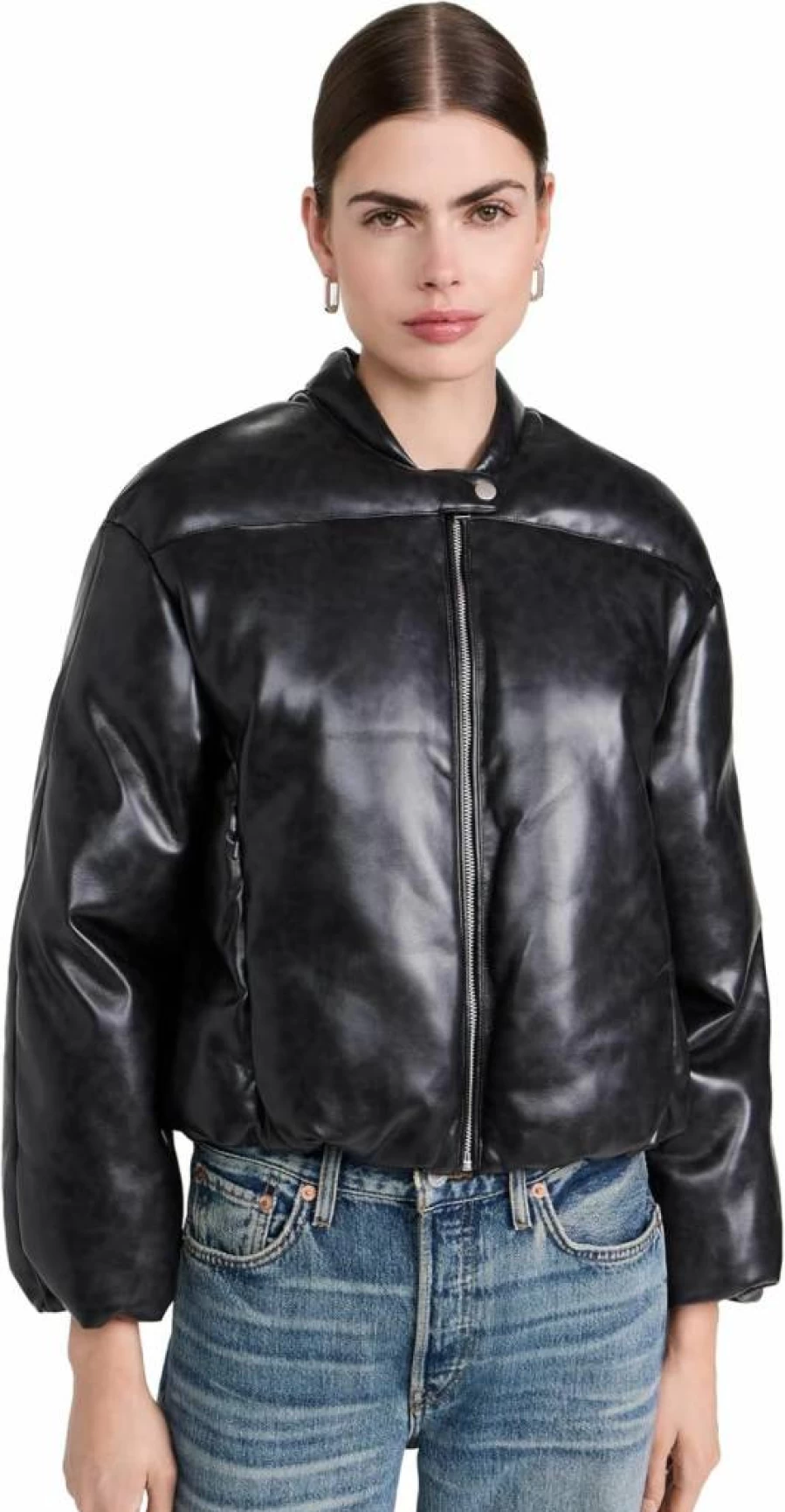 Apparis Women's Gigi Padded Bomber Jacket - Stylish Quilted Coat for Winter Fashion