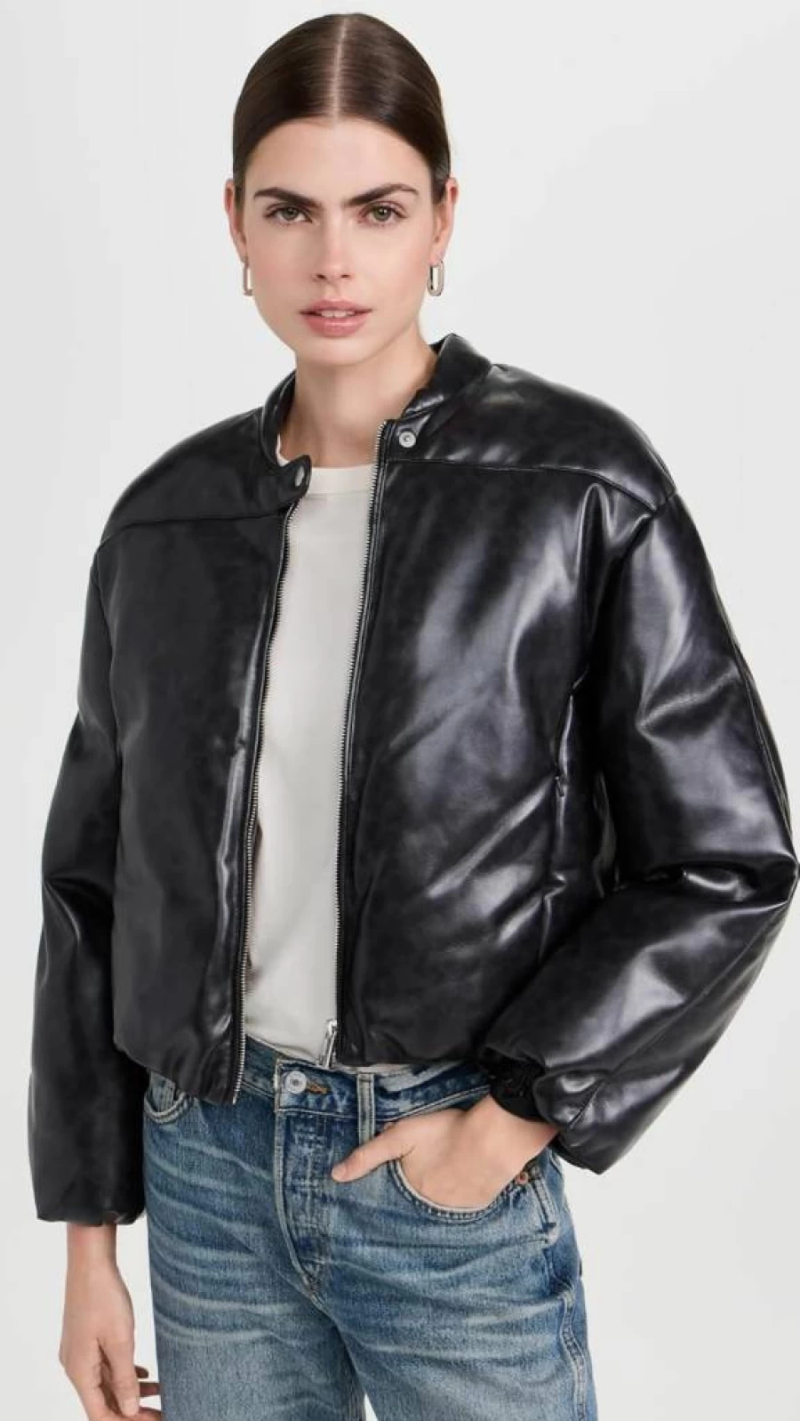 Apparis Women's Gigi Padded Bomber Jacket - Stylish Quilted Coat for Winter Fashion