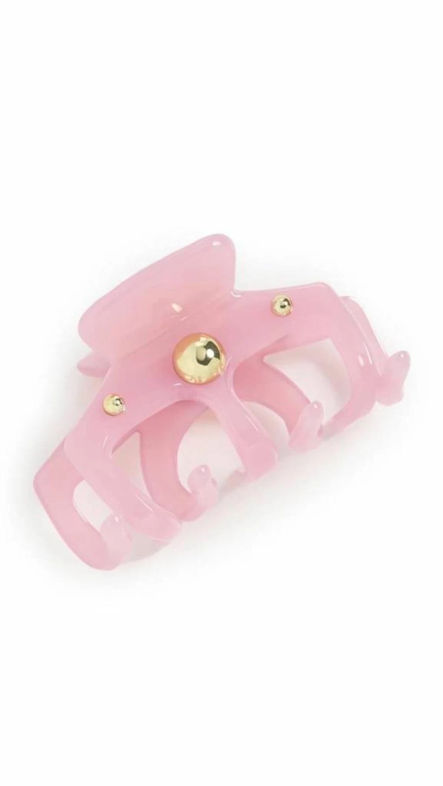 LELET NY Tatum Mega Claw Hair Clip - Rose Quartz Pink, One Size Hair Accessory for Women